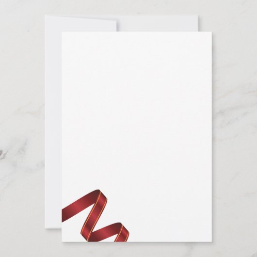 Invitation de la partie de lancement (Dos)