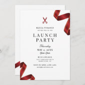 Invitation de la partie de lancement (Devant / Derrière)