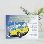 Invitation de la partie de lavage (Debout devant)