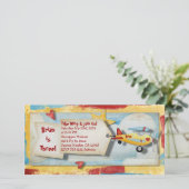 Invitation de la partie de l'avion (Debout devant)