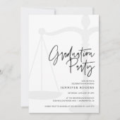 Invitation de la partie de l'école de droit (Devant)