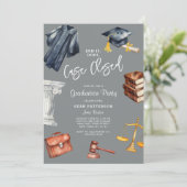 Invitation de la partie de l'école de droit (Debout devant)