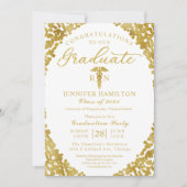 Invitation de la partie de l'école Médicale de soi (Devant)