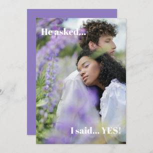 Invitation de la partie de l'engagement photo viol