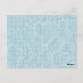 Invitation de la partie de pool (Dos)