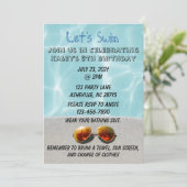 Invitation de la partie de pool (Debout devant)