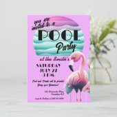 Invitation de la partie de pool (Debout devant)