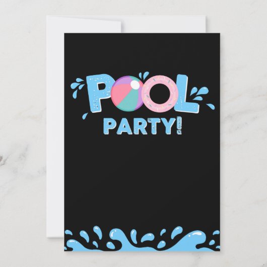 Invitation de la partie de pool | Invitation de la (Dos)