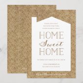 Invitation de la partie de réchauffement de la mai (Devant / Derrière)