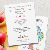 Invitation de la partie de réchauffement de la mai