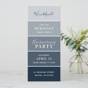 Invitation de la partie de réchauffement domestiqu