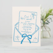 Invitation de la partie de réchauffement ménager d (Debout devant)