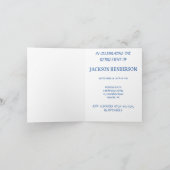 Invitation de la partie de retrait de bateau à voi (Intérieur)