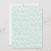 Invitation de la partie de retrait des voiliers na (Dos)