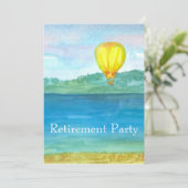 Invitation de la partie de retrait du ballon à air (Debout devant)