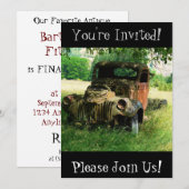 Invitation de la partie de retrait du camion Vinta (Devant / Derrière)