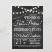 Invitation de la partie de retraite (Devant / Derrière)