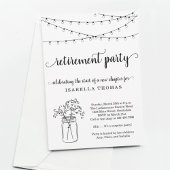 Invitation de la partie de retraite