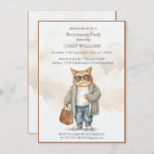 Invitation de la partie de retraite (Devant / Derrière)