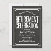 Invitation de la partie de retraite, arrière - pla (Devant)