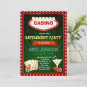 Invitation de la partie de retraite Casino (Debout devant)