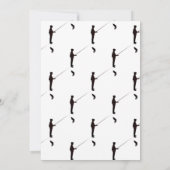 Invitation de la partie de retraite de Fisherman M (Dos)