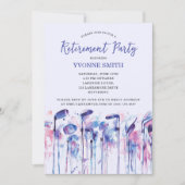 Invitation de la partie de retraite de golf pour f (Devant)