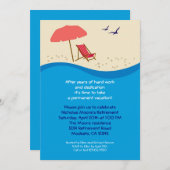 Invitation de la partie de retraite de la chaire d (Devant / Derrière)