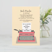 Invitation de la partie de retraite de la machine  (Debout devant)