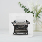 invitation de la partie de retraite de la machine  (Debout devant)