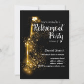 Invitation de la partie de retraite de la parties (Devant)