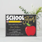 Invitation de la partie de retraite de l'enseignan (Debout devant)