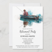 Invitation de la partie de retraite de pêche (Devant)