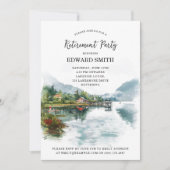 Invitation de la partie de retraite de pêche (Devant)