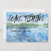 Invitation de la partie de retraite de pêche (Devant)