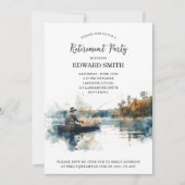 Invitation de la partie de retraite de pêche (Devant)