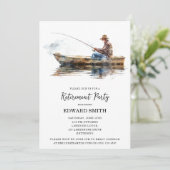 Invitation de la partie de retraite de pêche (Debout devant)