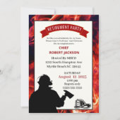 Invitation de la partie de retraite du drapeau de  (Devant)