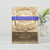 Invitation de la partie de retraite d'un agent de  (Debout devant)