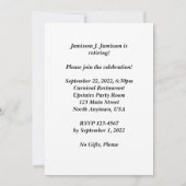 Invitation de la partie de retraite, Ferris Wheel (Dos)