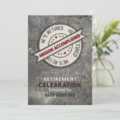 Invitation de la partie de retraite, mission accom (Debout devant)