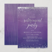 Invitation de la partie de retraite - Personnalisé (Devant / Derrière)