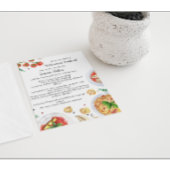 Invitation de la partie de retraite Potluck