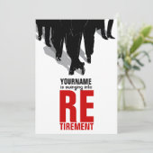 Invitation de la partie de retraite Sonneurs de ra (Debout devant)