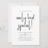 Invitation de la partie de retraite spéciale pour  (Devant)