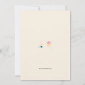 Invitation de la partie de révélation de genre (Dos)