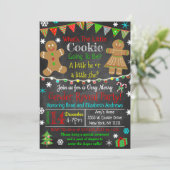 Invitation de la partie de révélation de genre (Debout devant)