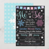 Invitation de la partie de révélation de genre (Devant / Derrière)