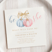 Invitation de la partie de révélation de genre