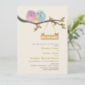 Invitation de la partie de révélation de genre des (Debout devant)